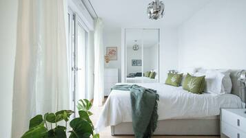 1 chambre, fer et planche Ă repasser, Wi-Fi, draps fournis