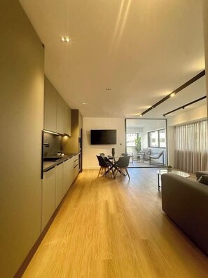 Comfort Apartment | Living area - BlueMotion - CruiseHub  (Piraeus)