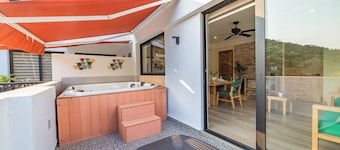 Centrally located condo with private plunge pool