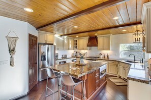 House (4 Bedrooms) | Interior - Lake Arrowhead Cabin: 4 Decks, Game Room + More! (Lake Arrowhead)