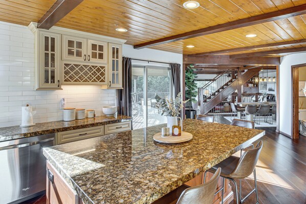 House (4 Bedrooms) | Interior - Lake Arrowhead Cabin: 4 Decks, Game Room + More! (Lake Arrowhead)