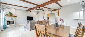 Countryside Texas Home w/ Fire Pit!