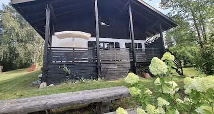 Ferienhaus 98 im bayerischen Waldferiendorf I 3 Schlafzimmer I Lagerfeuerplatz