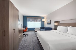 In-room safe, desk, laptop workspace, blackout curtains - Holiday Inn Express & Suites Buford – Mall of Georgia by IHG (Buford)