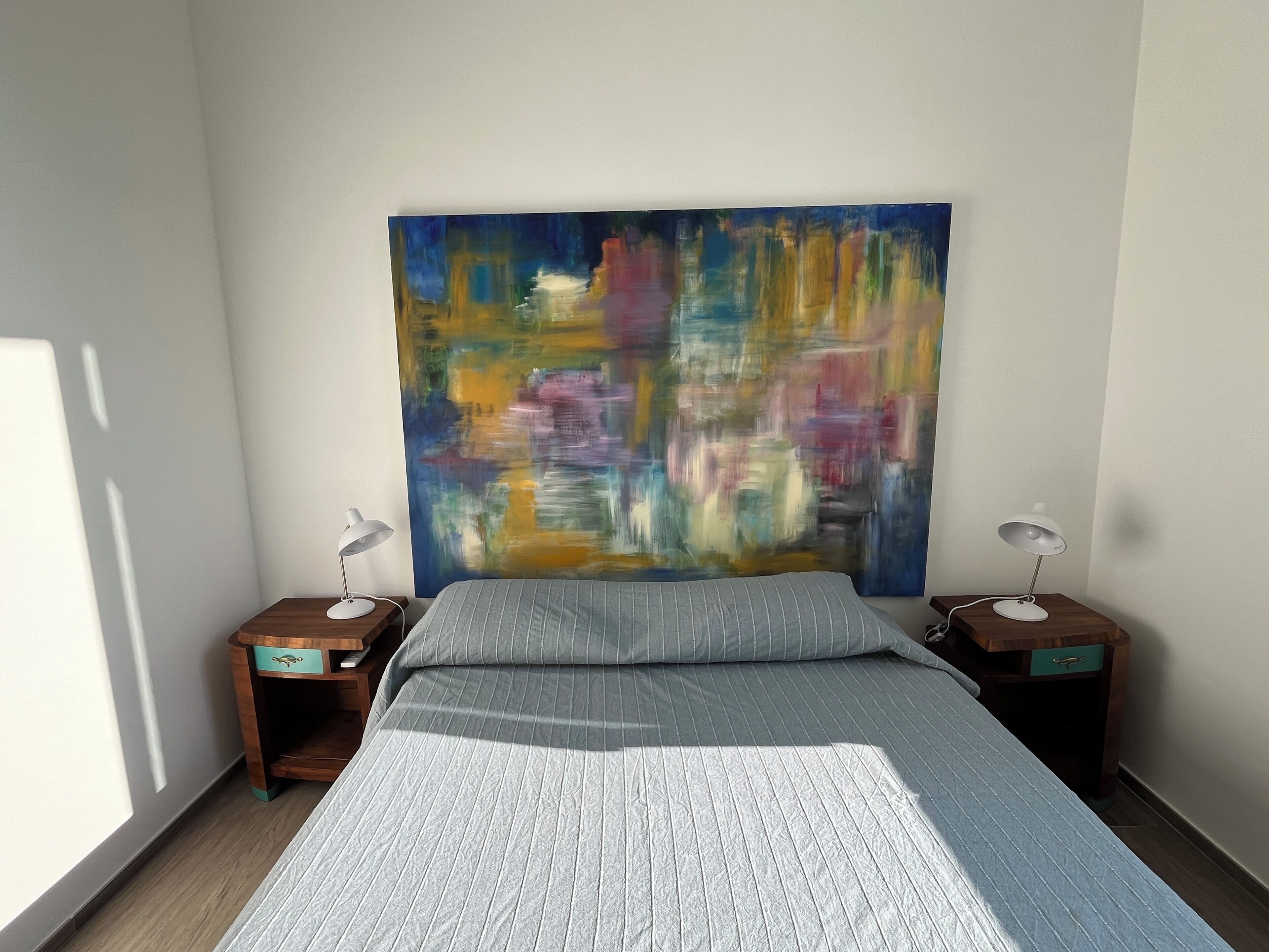 2 bedrooms, iron/ironing board