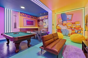 Games room - Amazing Home 08 Bedrooms At Bella Vida Resort (Kissimmee)