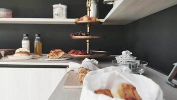 Daily buffet breakfast (EUR 13 per person)