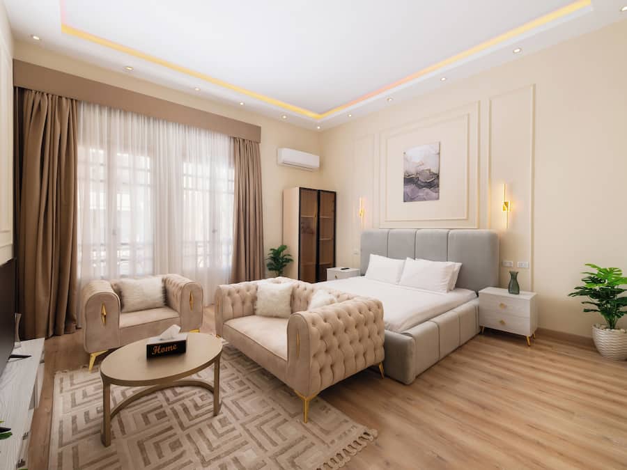 Lägenhet Comfort - balkong - utsikt mot staden | Gratis wi-fi