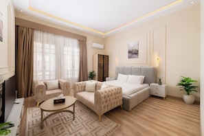 Comfort-Apartment, Balkon, Stadtblick