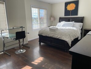 1 makuuhuone, silitysrauta/-lauta, ilmainen Wi-Fi, vuodevaatteet