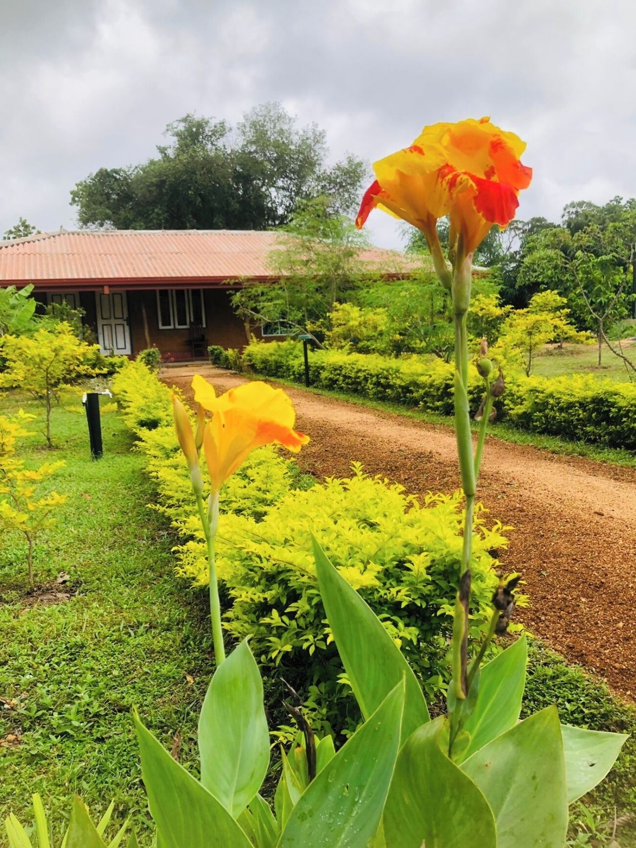 Façade de l’hébergement