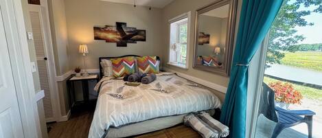 1 chambre, bureau, Wi-Fi, literie fournie