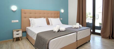 Blackout drapes, soundproofing, iron/ironing board, free WiFi