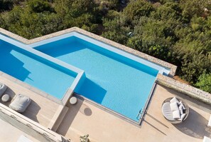 Indoor pool, a heated pool