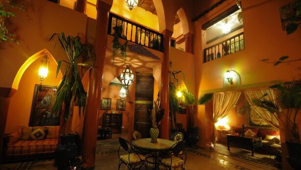 Interior entrance - Riad Basma  (Marrakech)