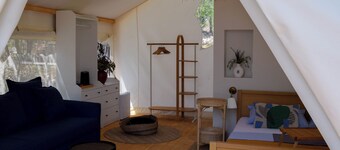 Oblun Eco Resort-Glamping Tent for 4, Lake Skadar