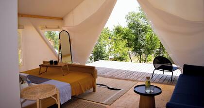 Oblun Eco Resort-Glamping Tent for 4, Lake Skadar