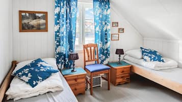 3 chambres, draps fournis