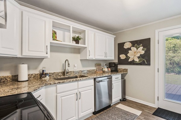 Kitchen view entering from hallway