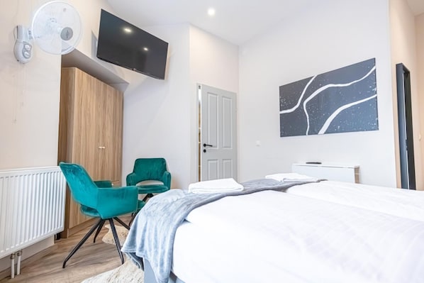 1 soveværelse, Wi-Fi, sengetøj