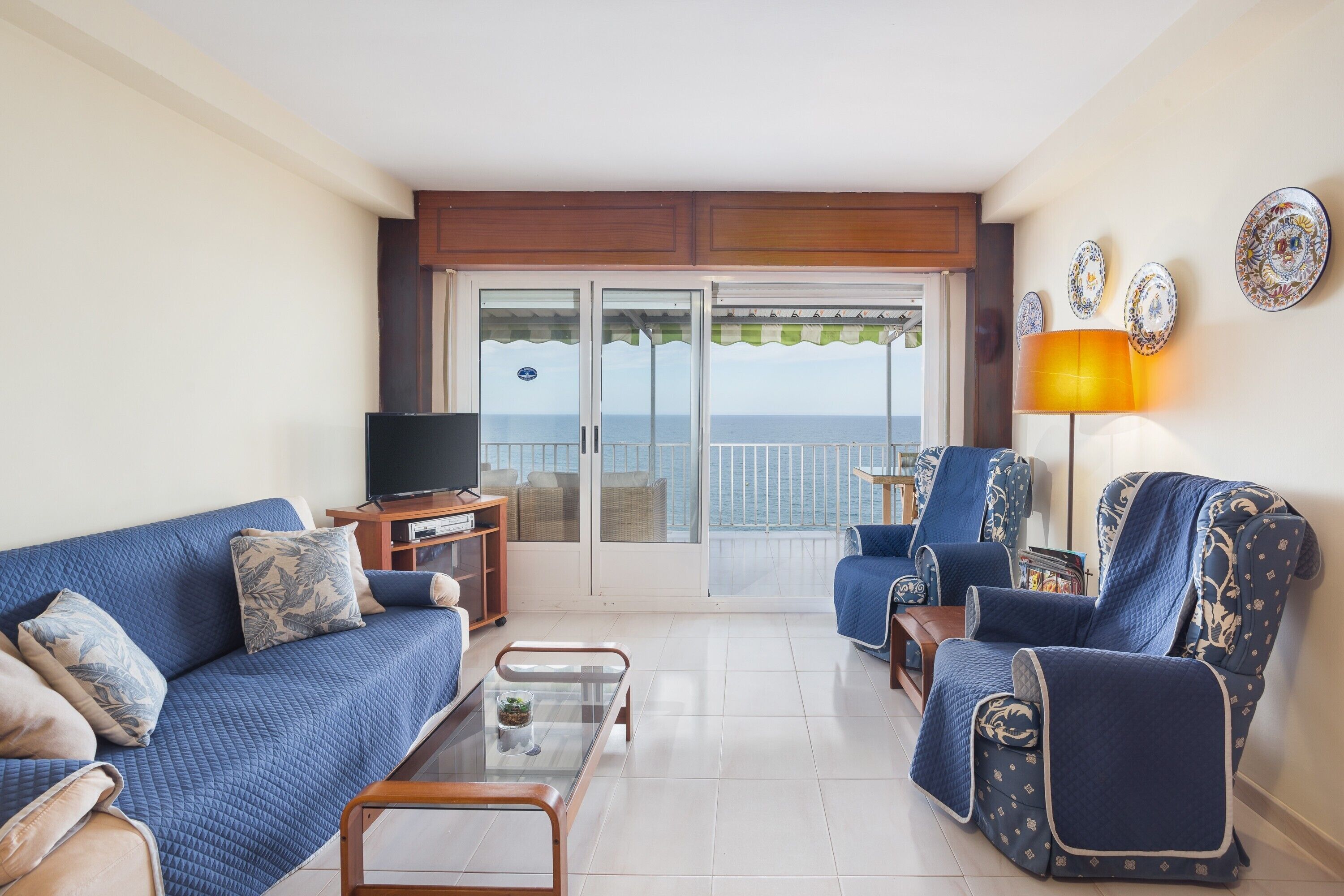 TV, DVD player, stereo