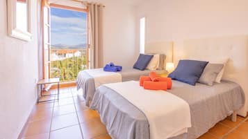 2 dormitorios, tabla de planchar con plancha, wifi gratis y ropa de cama