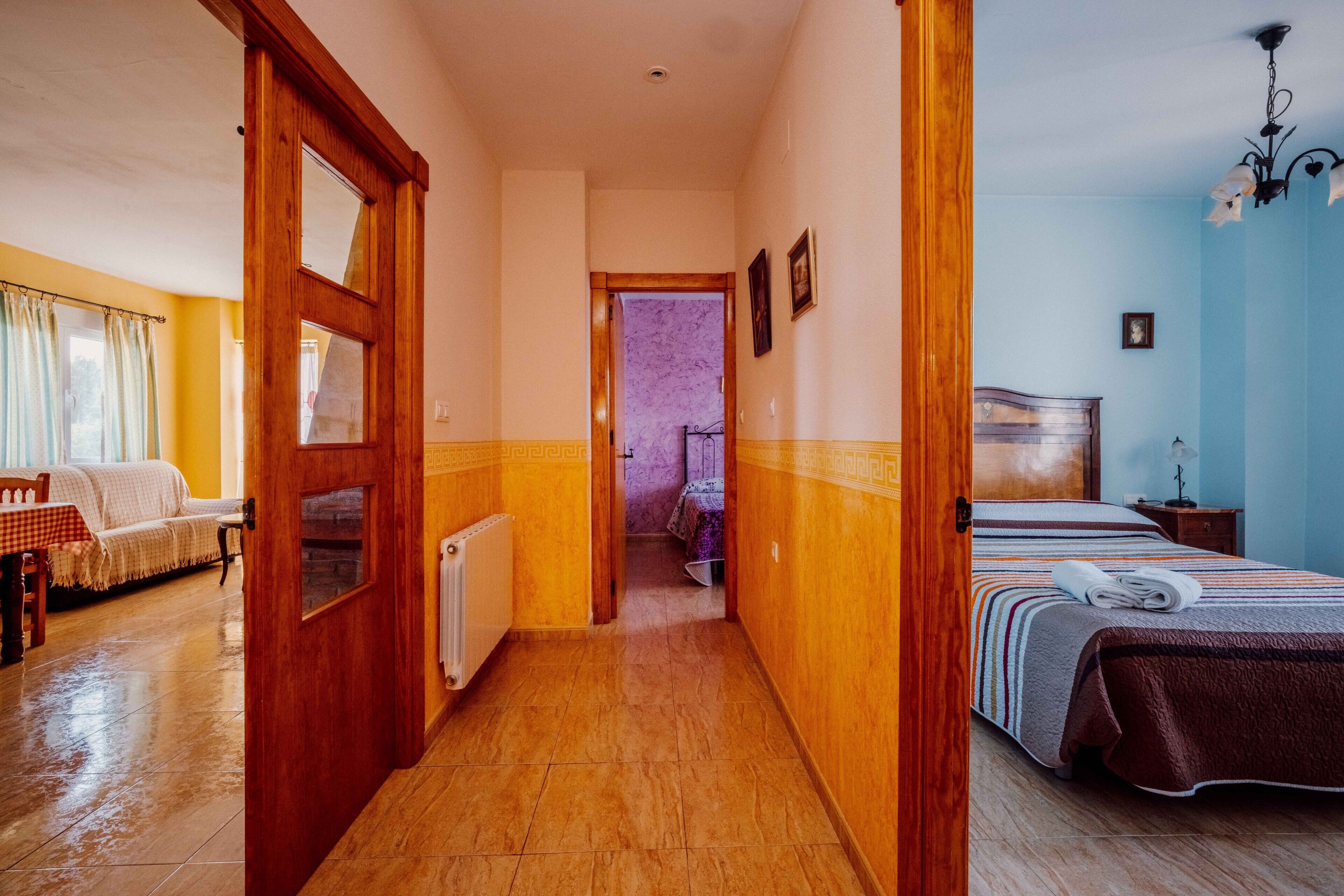 4 dormitorios, wifi gratis, ropa de cama