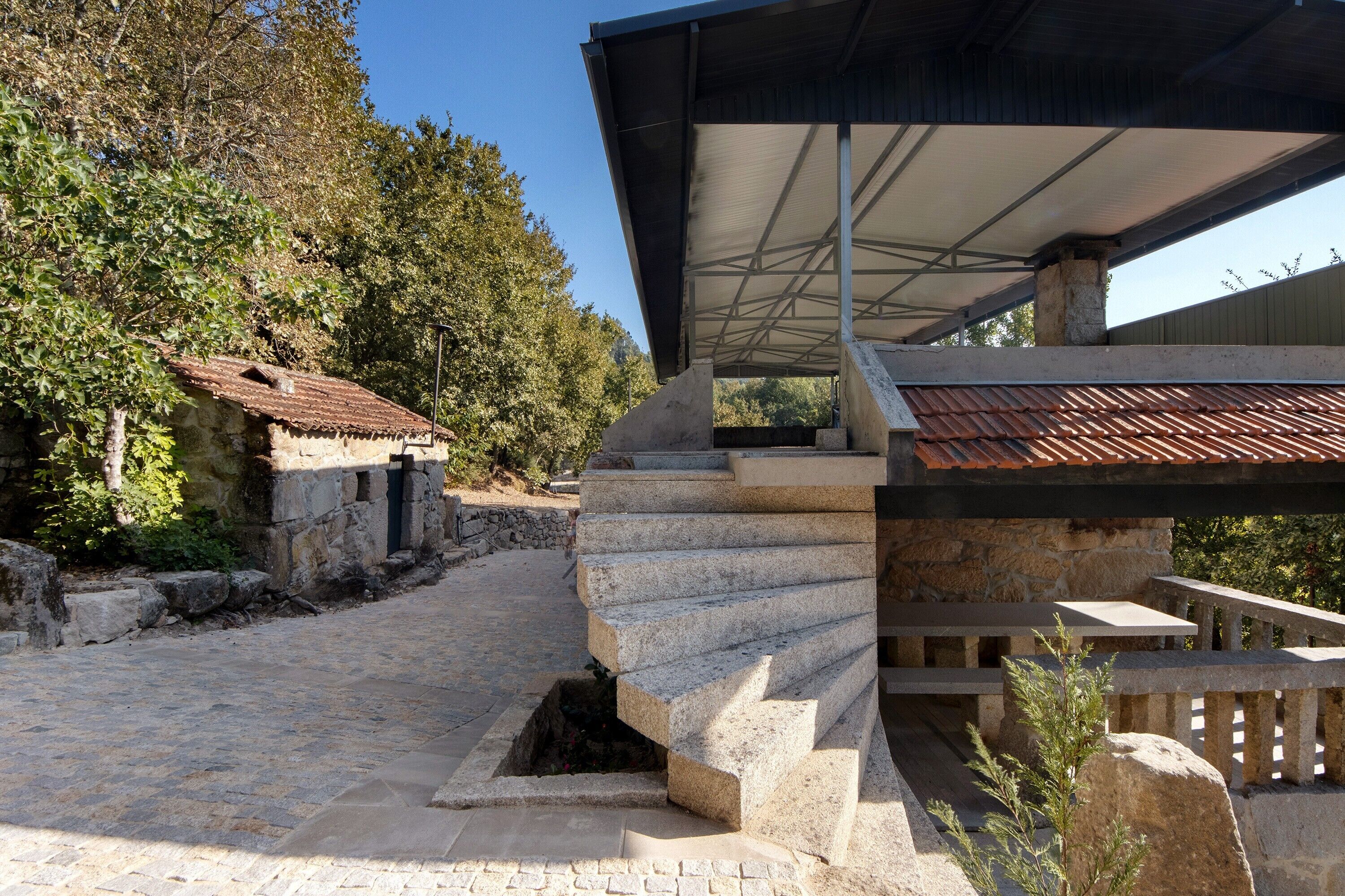 Terrain de l’hébergement 