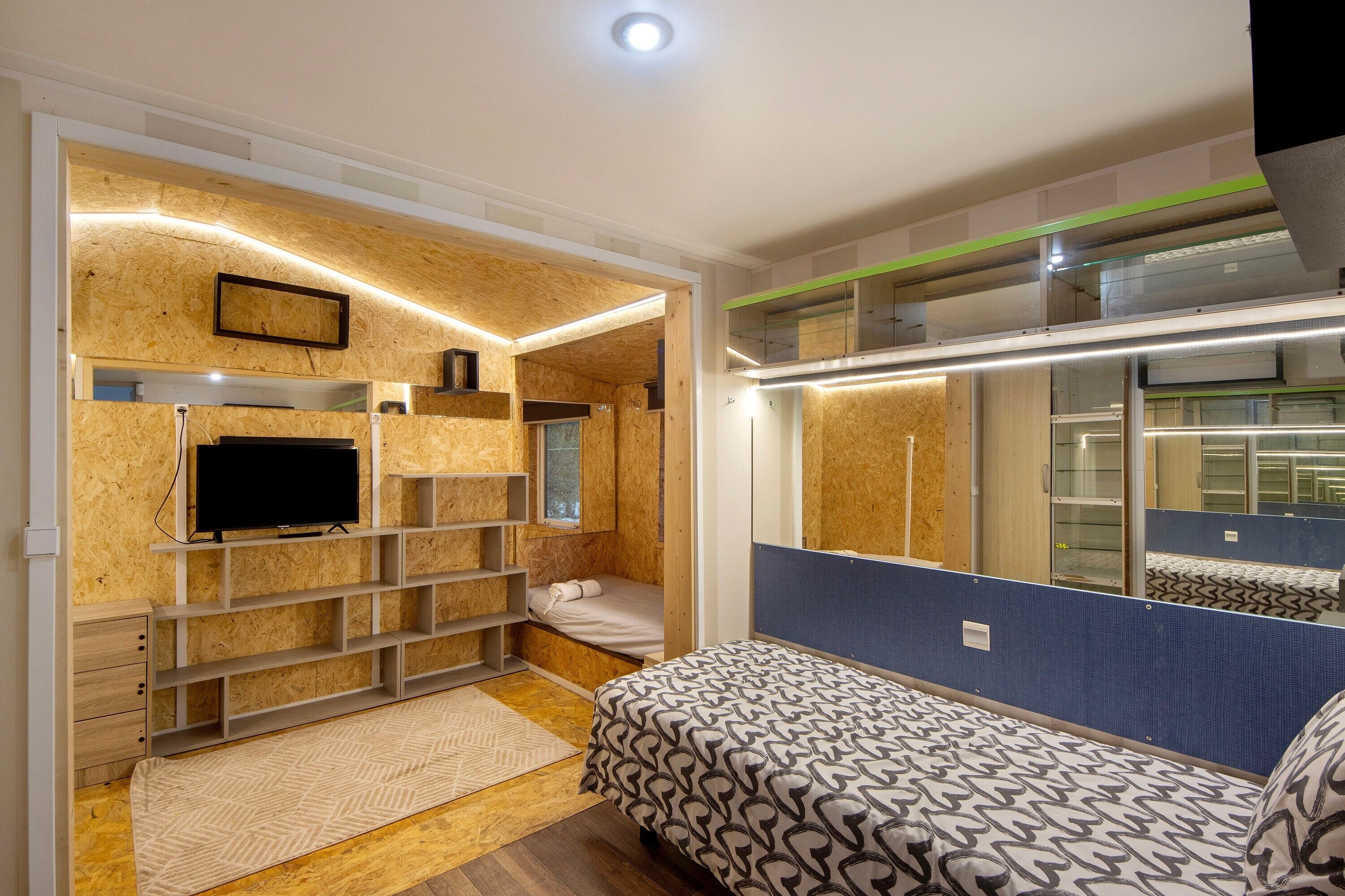 2 habitaciones, wifi gratis y ropa de cama 