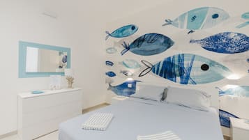 1 habitación, tabla de planchar con plancha, wifi gratis y ropa de cama