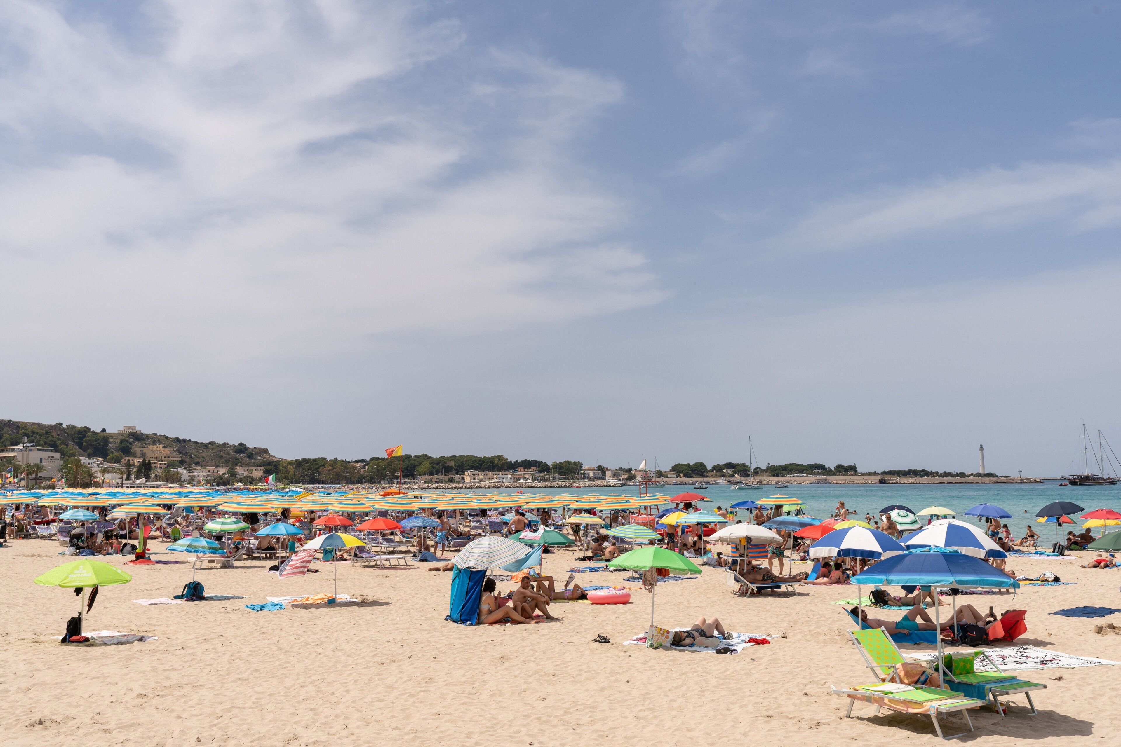Una spiaggia nelle vicinanze