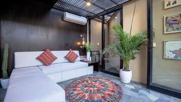 Lobby sitting area