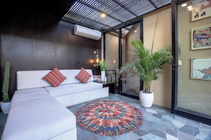 Lobby sitting area