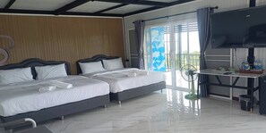 Familienzimmer | Schreibtisch, kostenloses WLAN, Bettwäsche