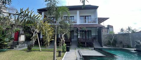 Fassade der Unterkunft