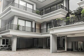 Fassade der Unterkunft