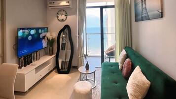 Ropa de cama de alta calidad, minibar y sistema de insonorización