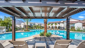 A heated pool - PGA Signature at its FINEST, Steps to resort, Game Room, Luxe Interior (La Quinta)