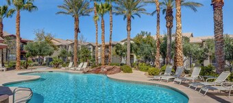 Stunning newly renovated 3 bedroom condo in gated community near Durango Casino!