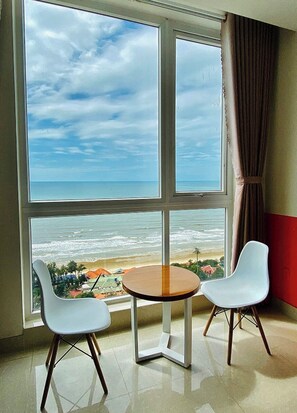 Utsikt fra overnattingsstedet