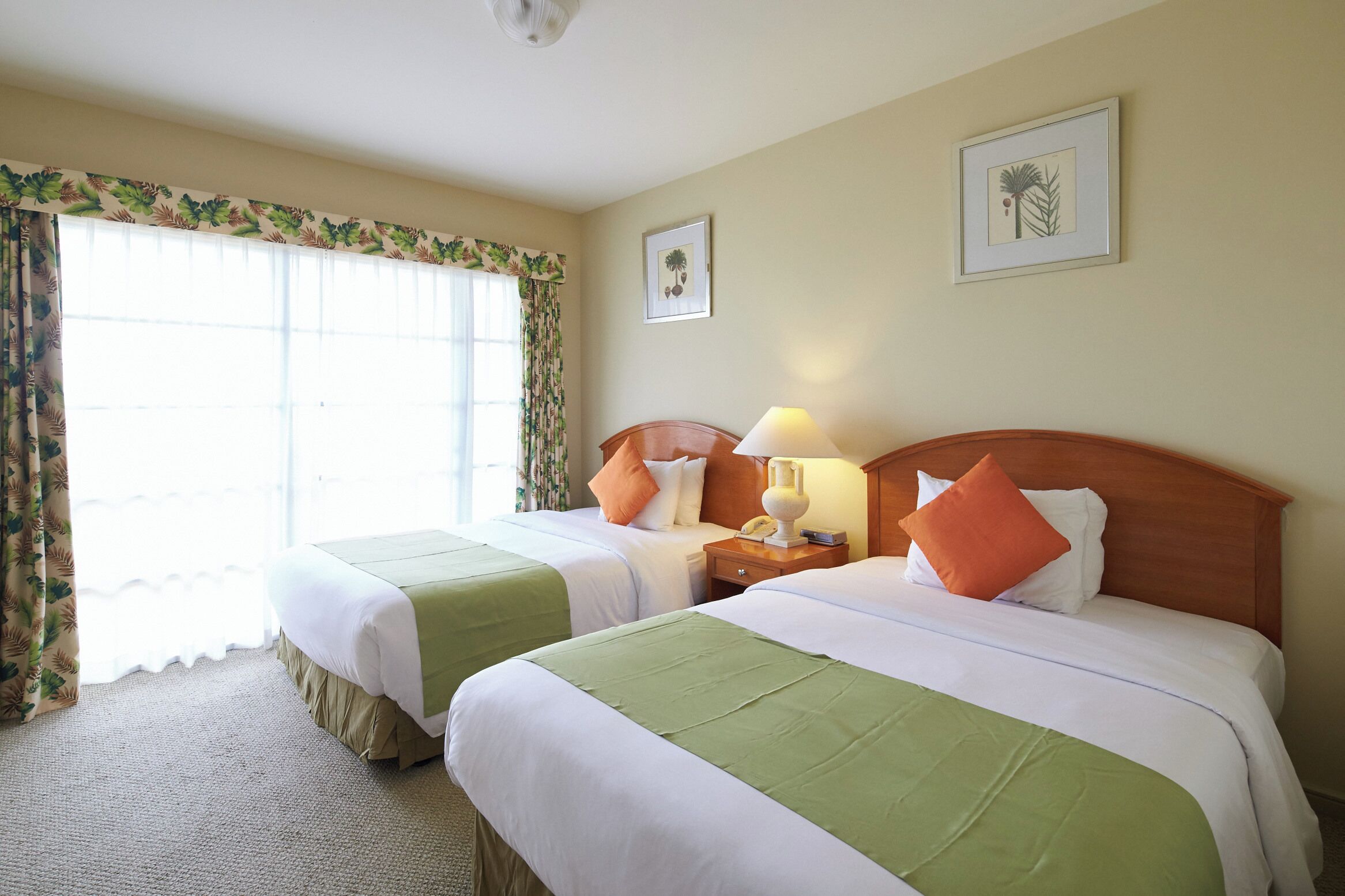 In-room safe, blackout curtains, free WiFi