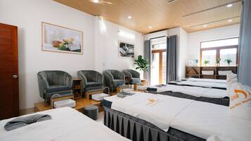 Hot stone massages, deep-tissue massages, Swedish massages