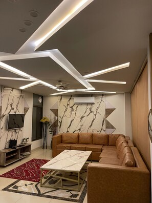 Living area - OBAN Apartment (Lahore)