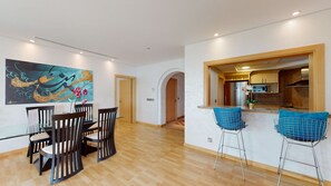 Apartment, 3 Bedrooms, Pool Access, Sea View | Private kitchen