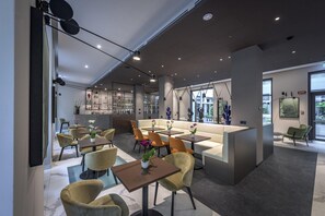 Sitteområde i lobbyen