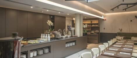 Morgenmadsbuffet hver dag mod et gebyr