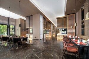 Morgunverðarhlaðborð daglega (158 CNY á mann)