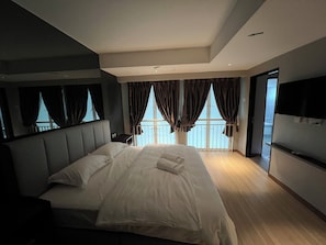 Appartement familial, vue sur la ville | 2 chambres, accès au Wi-Fi (inclus)