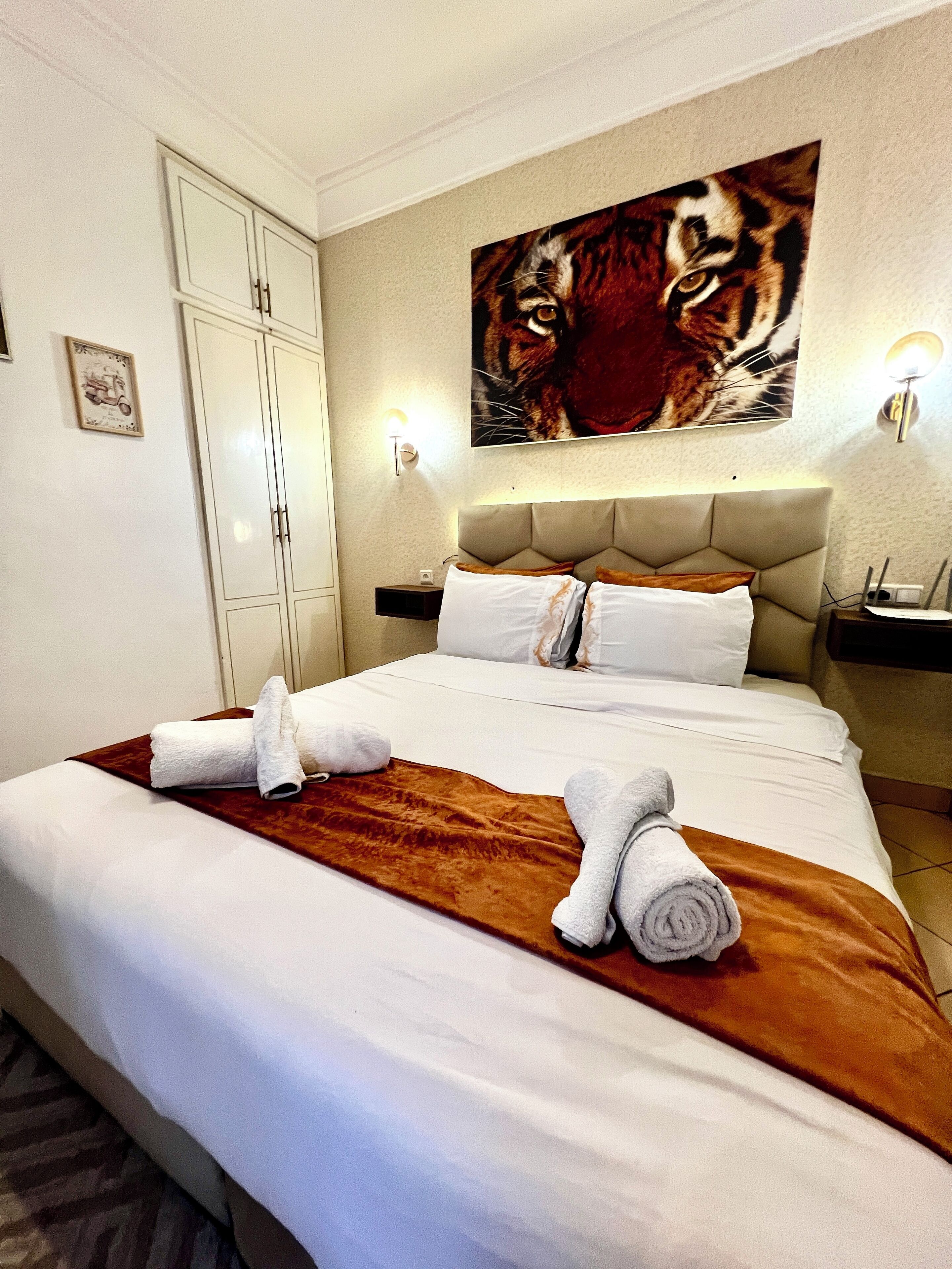 3 sovrum, wi-fi och sängkläder