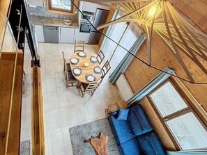 Interior - Comfort chalet 6 pers. with parking and wifi in Le Corbier (Le Corbier)